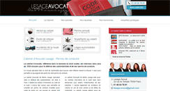 Desktop Screenshot of matthieu-lesage-avocat.fr